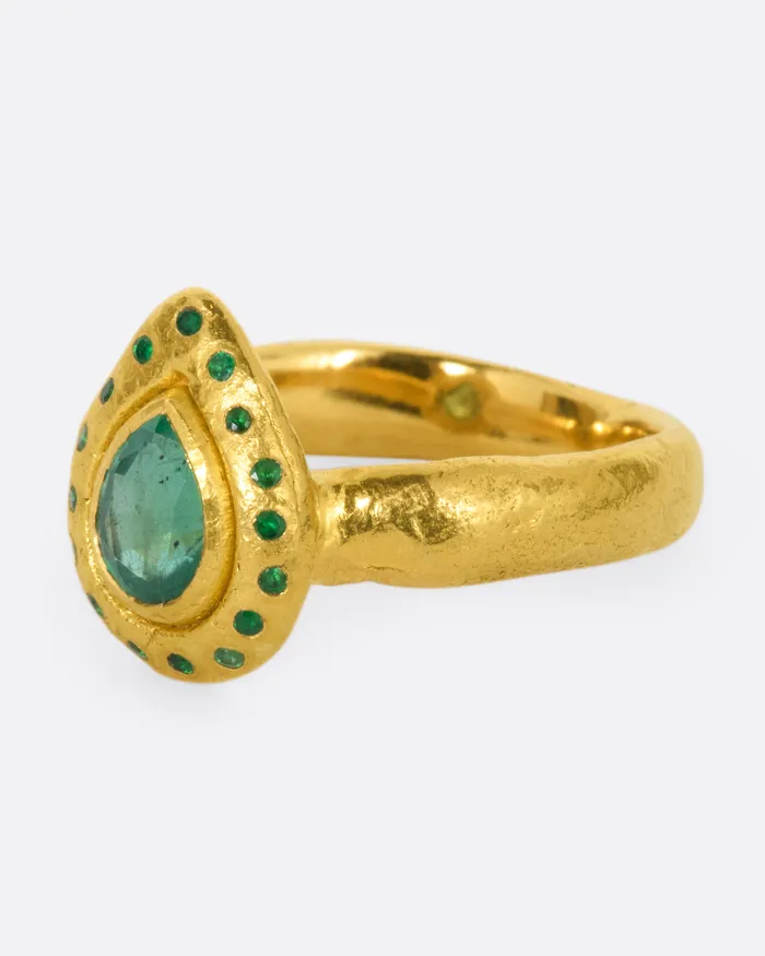Rings ORAIK Emerald Drop Ring