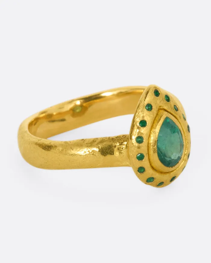 Rings ORAIK Emerald Drop Ring