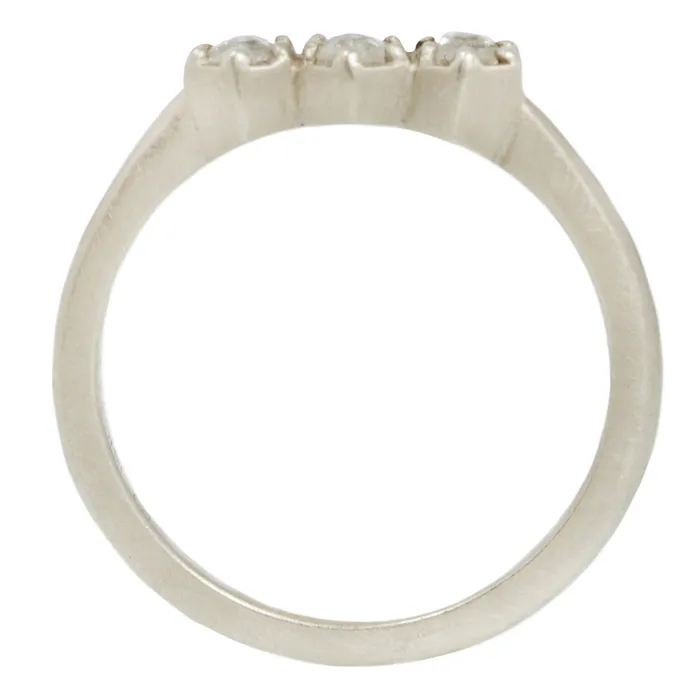 Rings Rebecca Overmann Triple Hex Diamond Ring