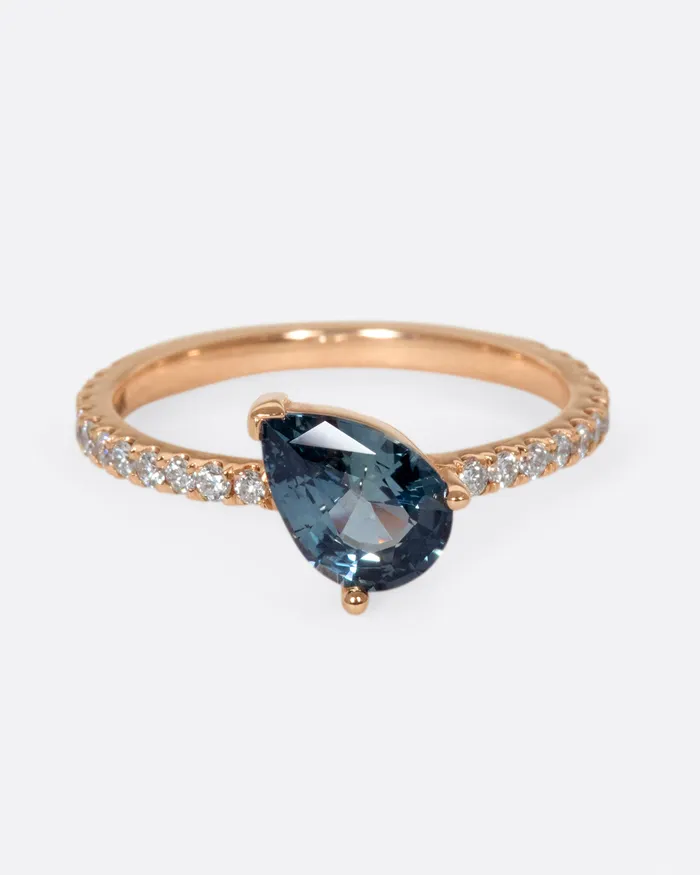 Rings SELIN KENT Sapphire Teardrop Ring