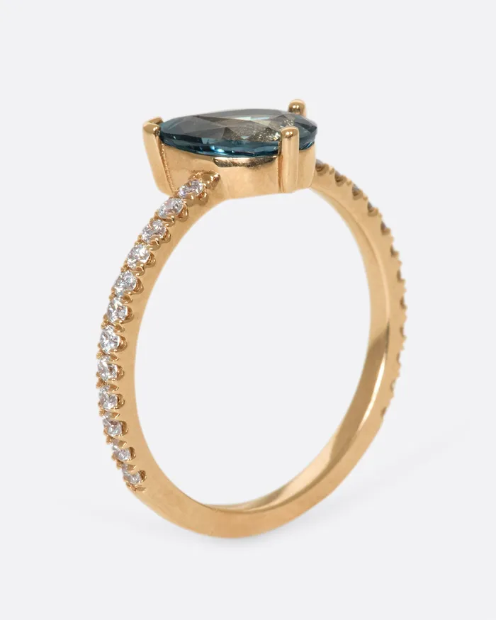 Rings SELIN KENT Sapphire Teardrop Ring