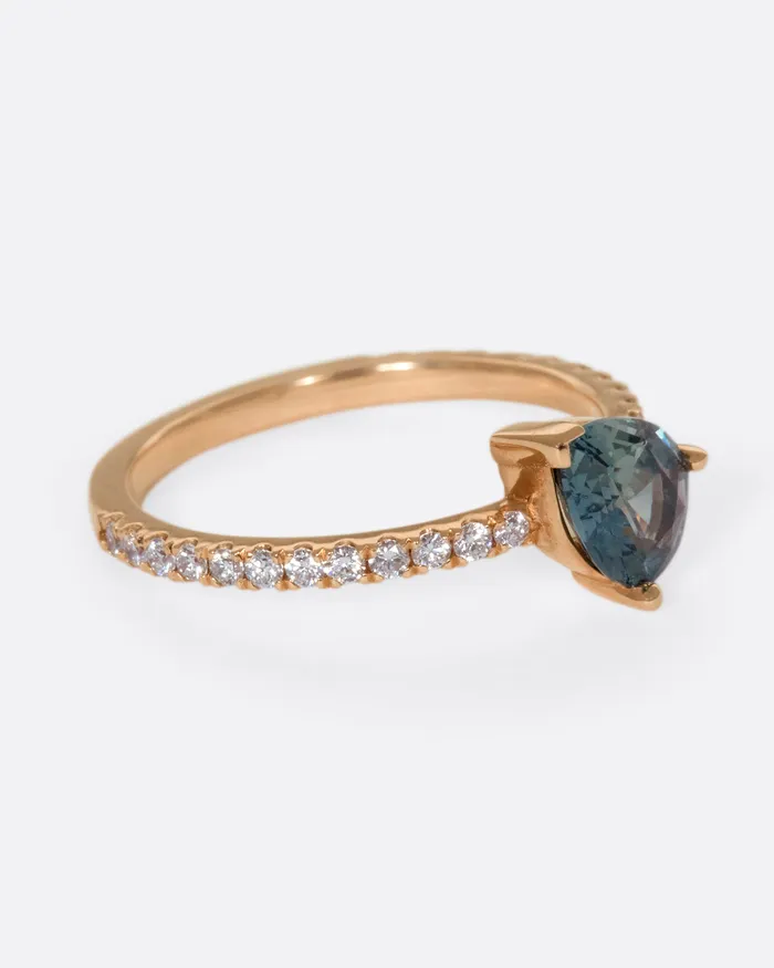Rings SELIN KENT Sapphire Teardrop Ring