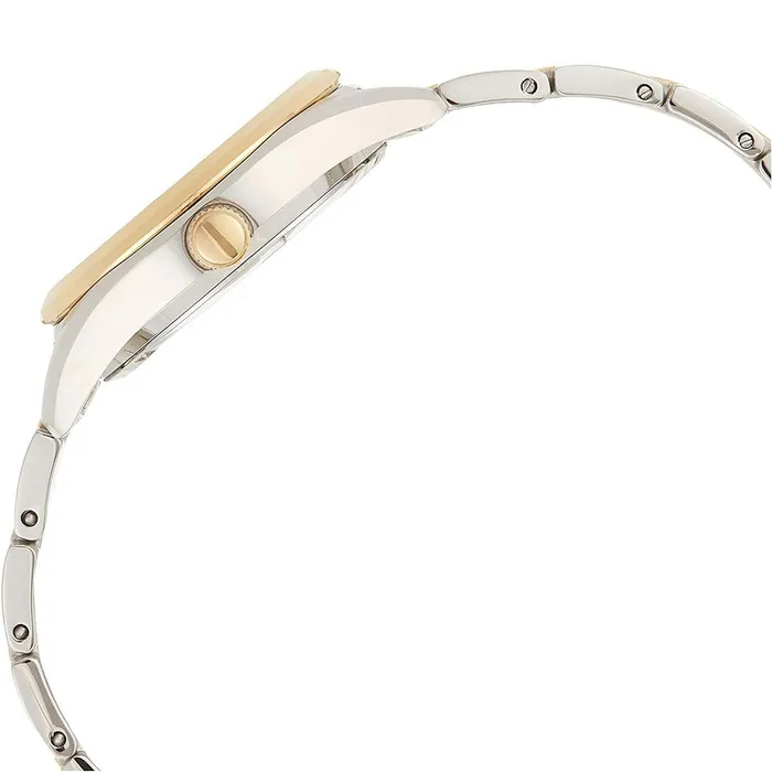 Seiko Womens Watch Classic White MOP Dial TT Stainless Steel Bracelet SUR636P1 SEIKO Bracelets
