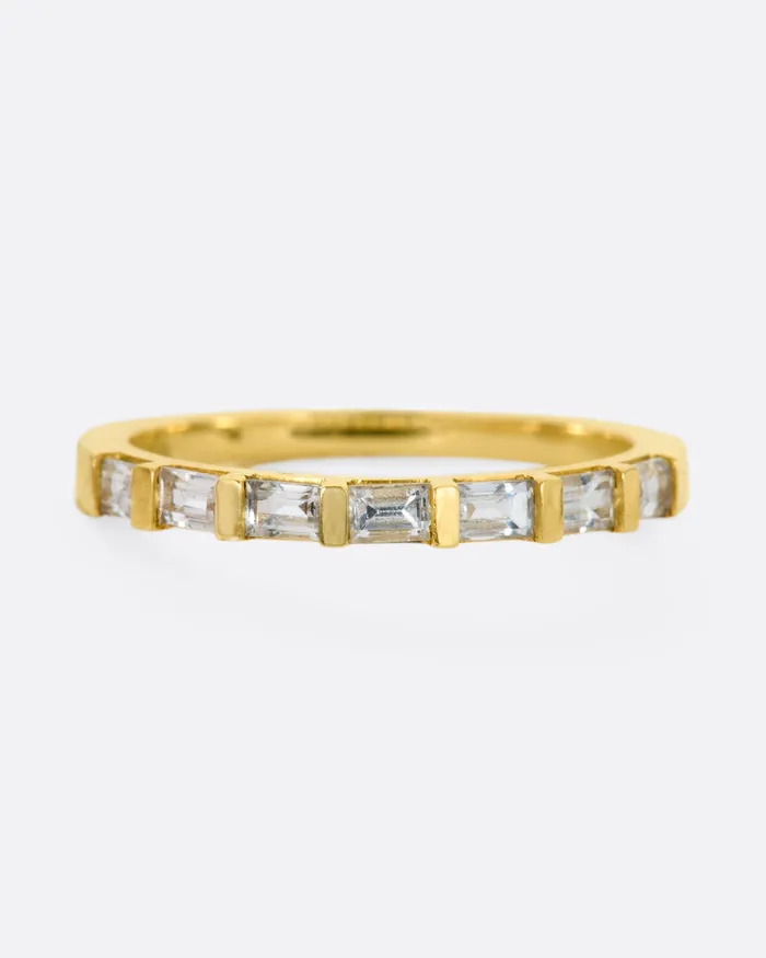 Seventh Brick Baguette Ring Era Rings