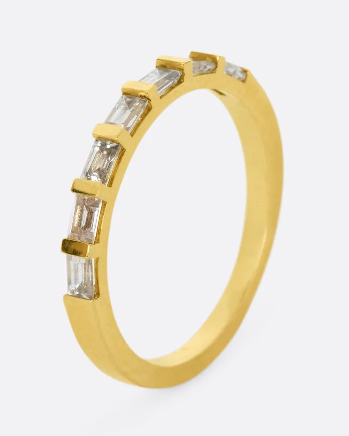 Seventh Brick Baguette Ring Era Rings