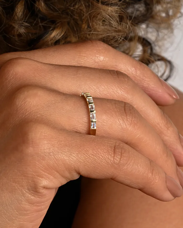 Seventh Brick Baguette Ring Era Rings