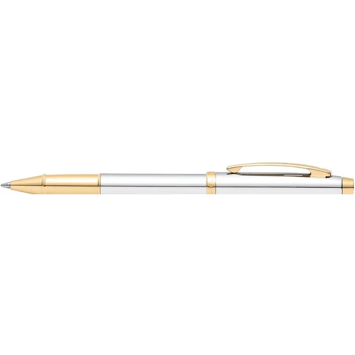 Sheaffer Rollerball Pen 100 Chrome Barrel Finish with Gold Tone Trims E1934051 Sheaffer Rings