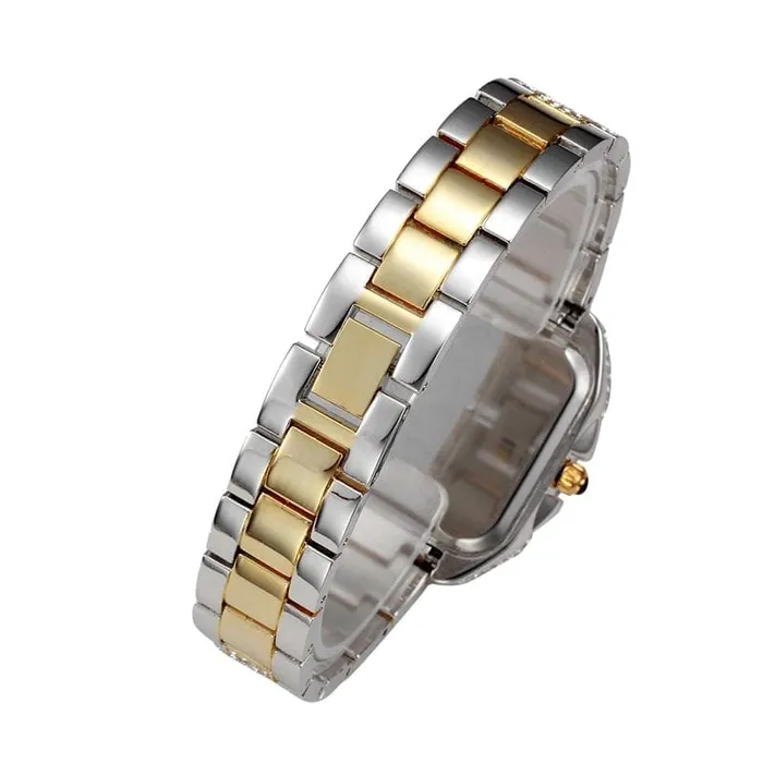 Square Bling Bezel Watch VVS Jewelry Watches