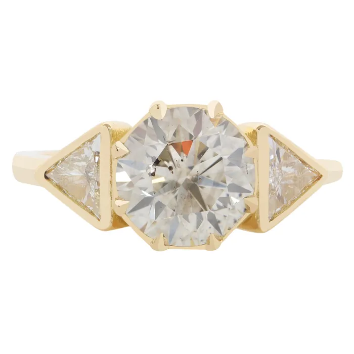 Stormy Diamond Vega Ring Lauren Wolf Jewelry Rings