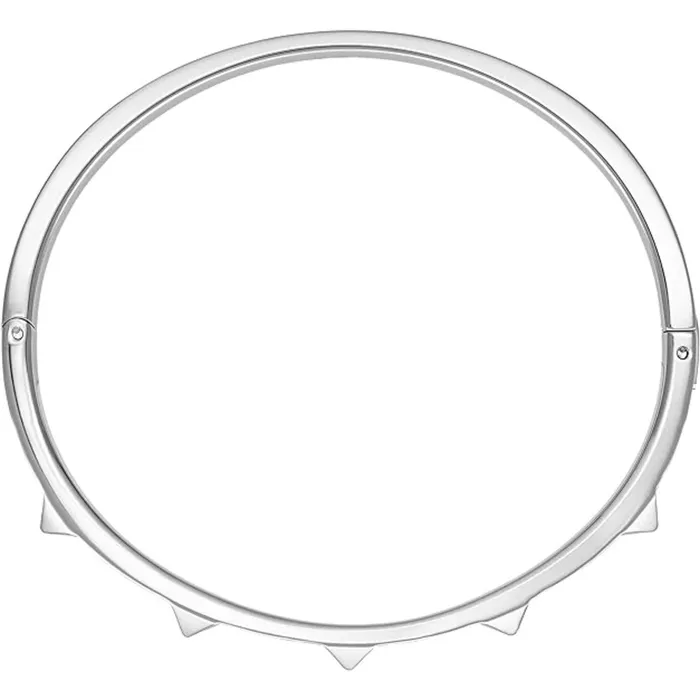 Swarovski Womens Bangle Bracelet Tactic White Crystal Stainless Steel 5472585 Swarovski Bracelets