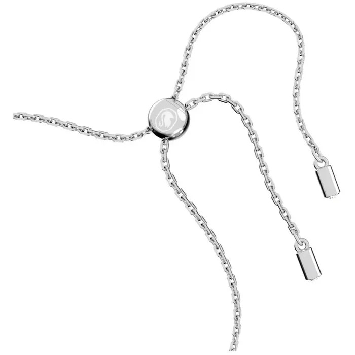 Swarovski Womens Bracelet Gema White Flower Mixed Cuts Rhodium Plated 5644684 Swarovski Bracelets