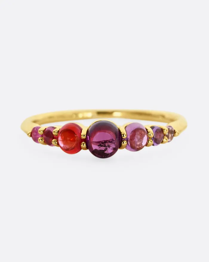 TAMSIN RASOR Rings Pink and Purple Sapphire Lina Ring