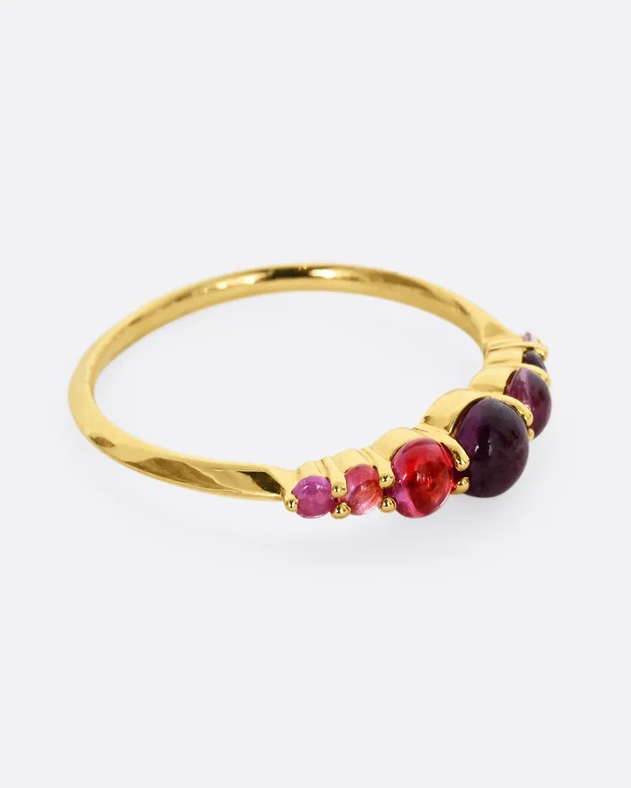 TAMSIN RASOR Rings Pink and Purple Sapphire Lina Ring