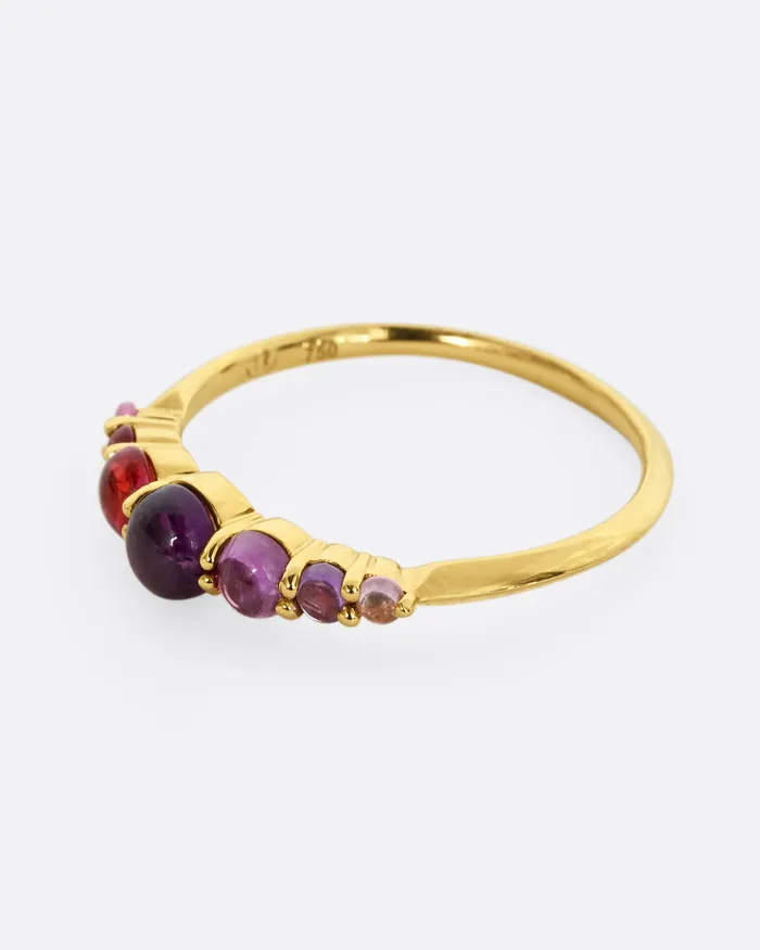 TAMSIN RASOR Rings Pink and Purple Sapphire Lina Ring