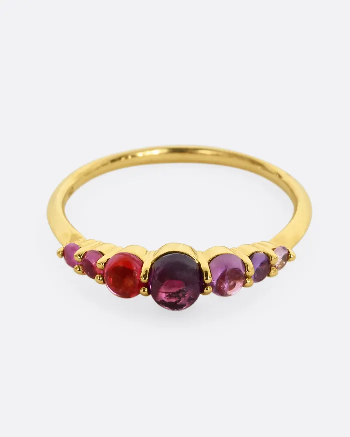 TAMSIN RASOR Rings Pink and Purple Sapphire Lina Ring