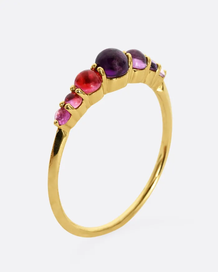 TAMSIN RASOR Rings Pink and Purple Sapphire Lina Ring
