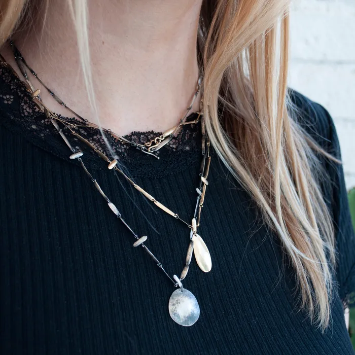 TenThousandThings Necklaces Gold Rosary Necklace