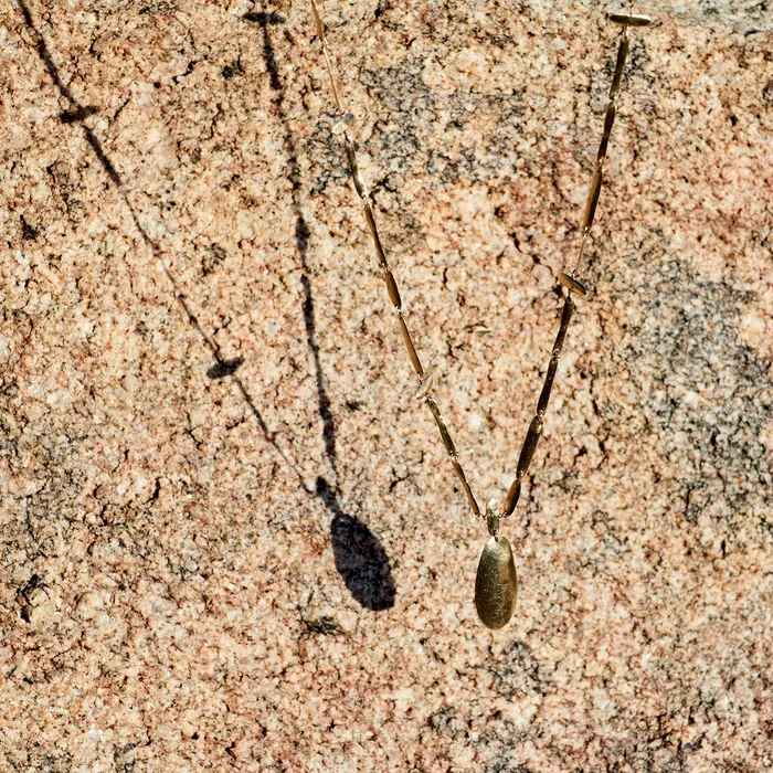 TenThousandThings Necklaces Gold Rosary Necklace
