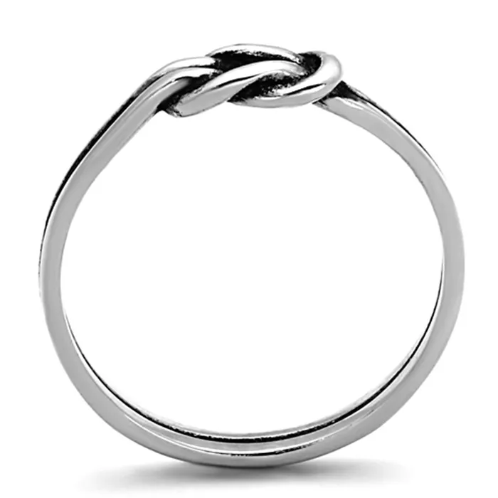 TK1239 High polished no plating Stainless Steel Ring with No Stone Alamode Rings