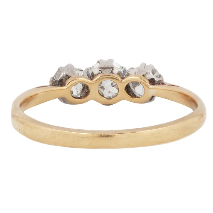 Vintage Trio Diamond Ring Antique Vintage Jewelry Rings