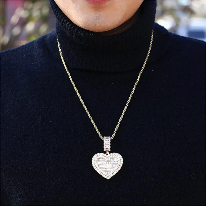 VVS Jewelry Custom Photo Pendant VVS Jewelry Necklaces