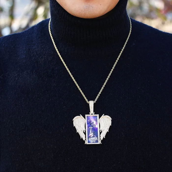 VVS Jewelry Custom Photo Pendant VVS Jewelry Necklaces