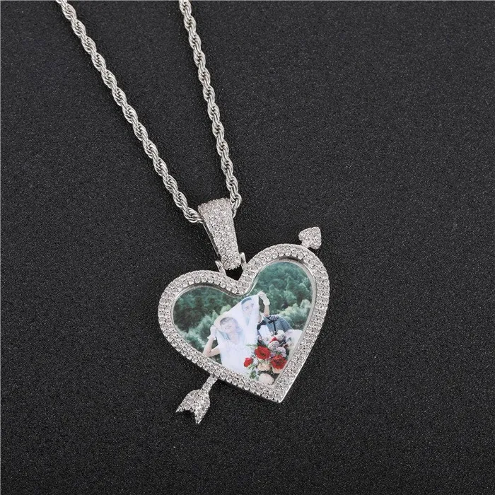 VVS Jewelry Custom Photo Pendant VVS Jewelry Necklaces