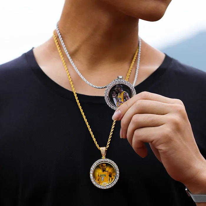 VVS Jewelry Custom Photo Pendant VVS Jewelry Necklaces