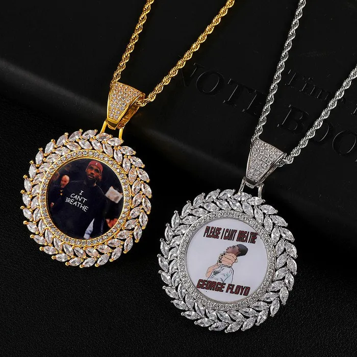 VVS Jewelry Custom Photo Pendant VVS Jewelry Necklaces