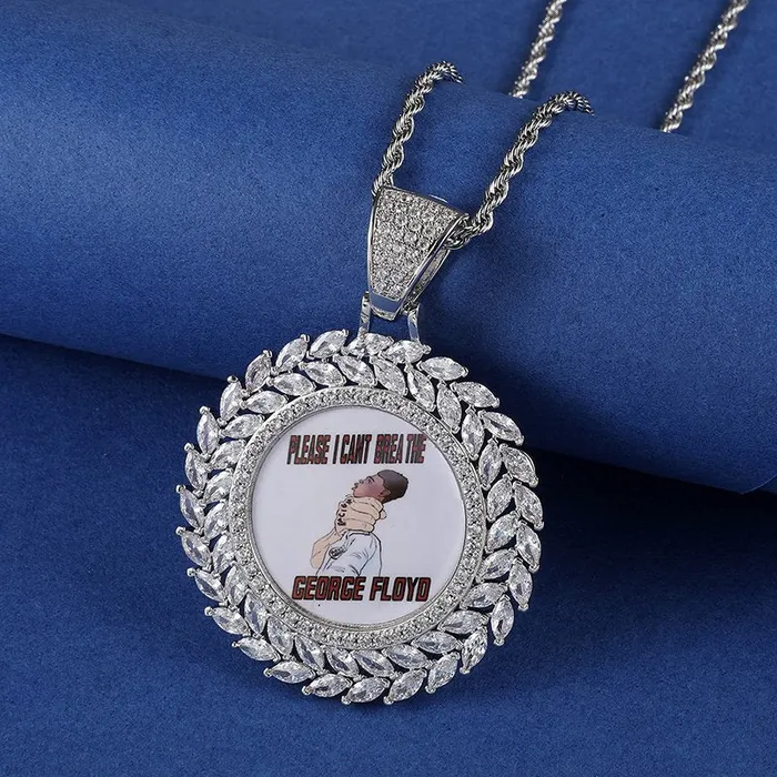 VVS Jewelry Custom Photo Pendant VVS Jewelry Necklaces