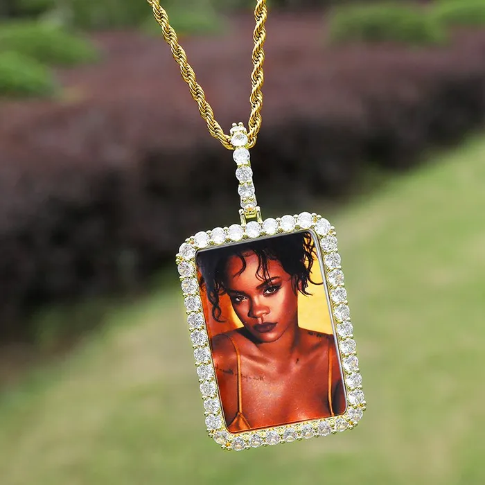 VVS Jewelry Custom Photo Pendant VVS Jewelry Necklaces