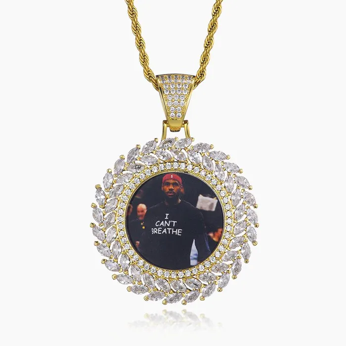 VVS Jewelry Custom Photo Pendant VVS Jewelry Necklaces