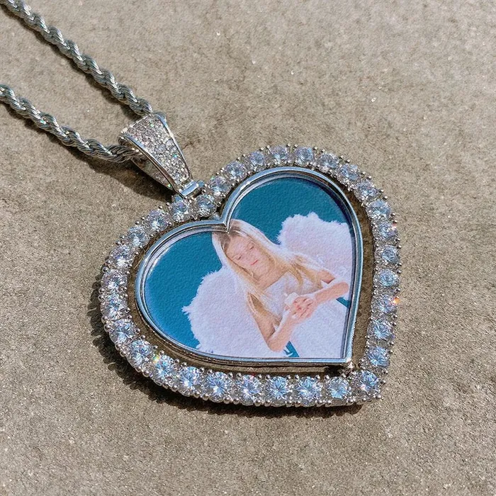VVS Jewelry Custom Photo Pendant VVS Jewelry Necklaces