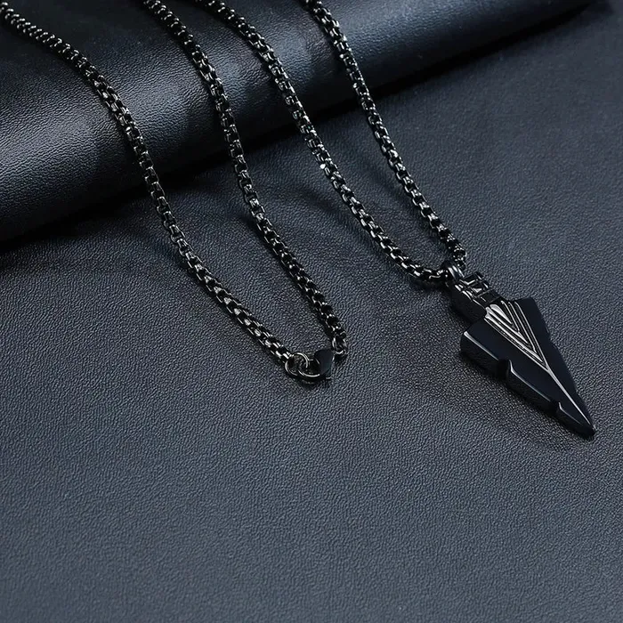 VVS Jewelry Necklaces Stainless steel Arrowhead Urn Necklace