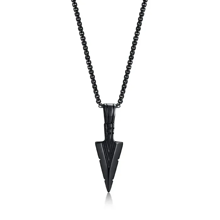 VVS Jewelry Necklaces Stainless steel Arrowhead Urn Necklace