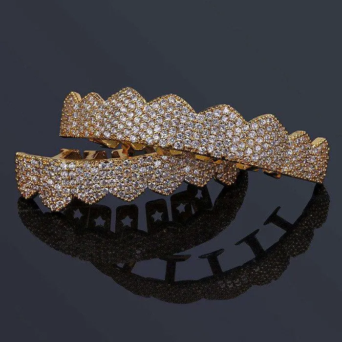VVS Jewelry PreStyled Sets GoldPlatinum Full Bling Grillz