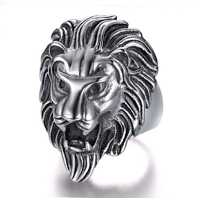 VVS Jewelry Rings Lion Boss Ring
