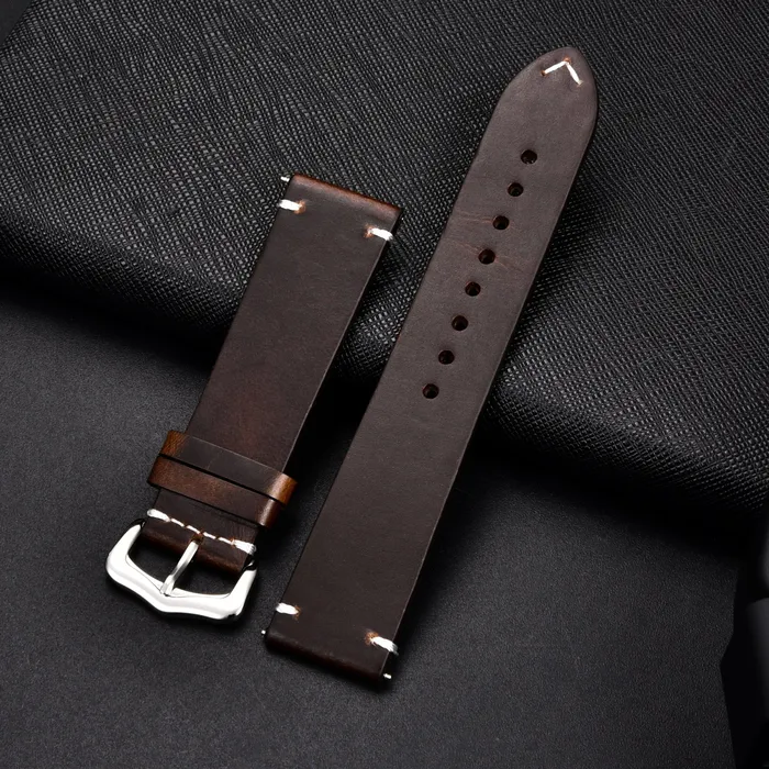 VVS Jewelry Watches Genuine Retro Leather Watch Strap