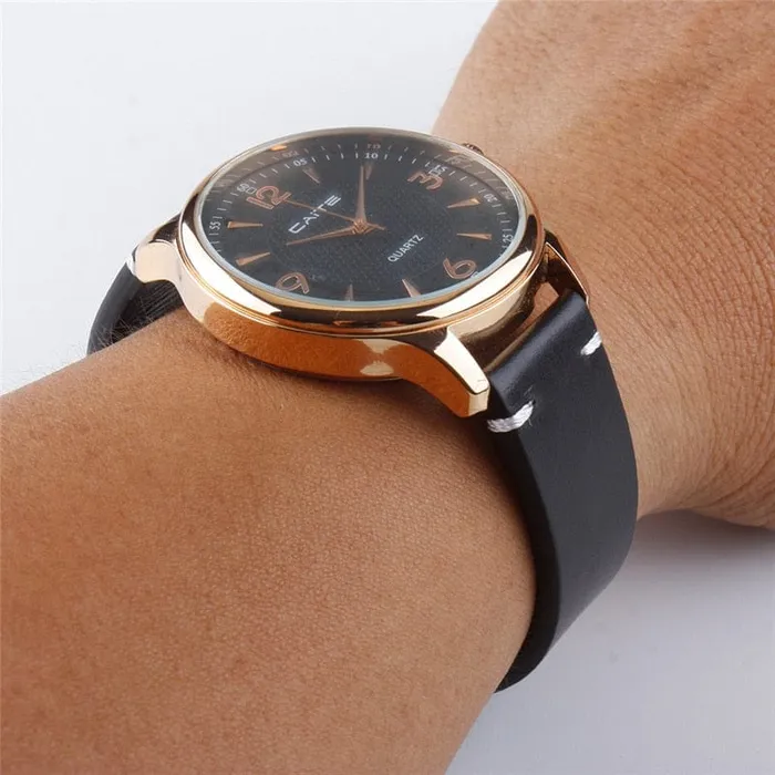 VVS Jewelry Watches Genuine Retro Leather Watch Strap