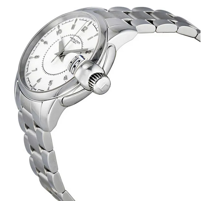 Watches Hamilton Hamilton Womens Watch Timeless Classic Railroad Automatic Silver Dial H40415115
