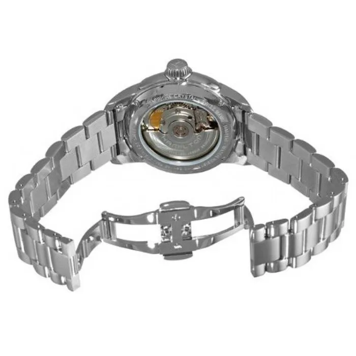 Watches Hamilton Hamilton Womens Watch Timeless Classic Railroad Automatic Silver Dial H40415115