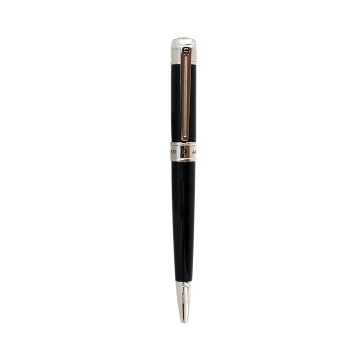 Aigner Rings Aigner Pen Balck Lacquer Silver Color