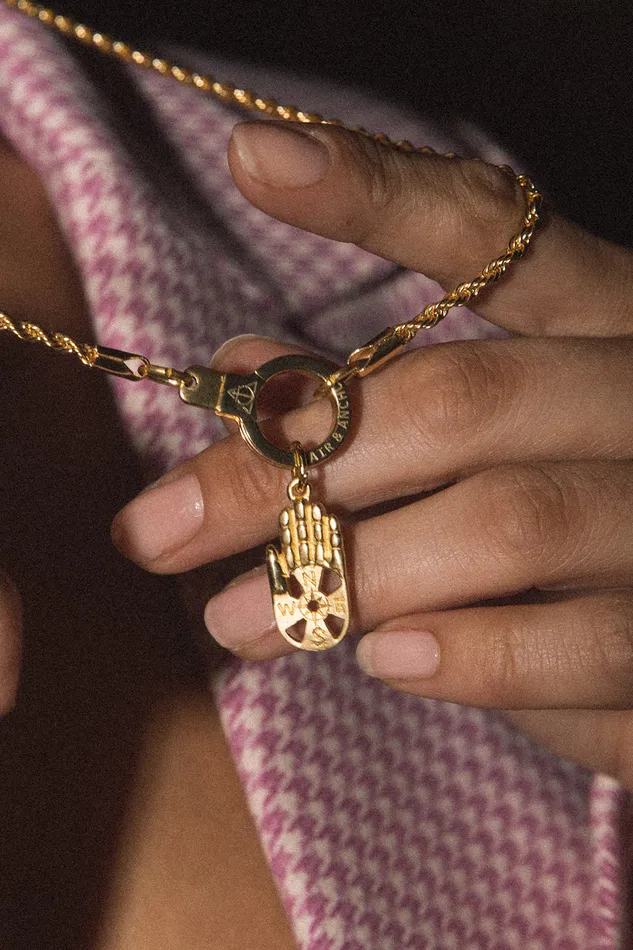 Air Anchor Necklaces Slipping Through My Fingers Necklace Set