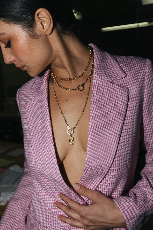 Air Anchor Necklaces Slipping Through My Fingers Necklace Set