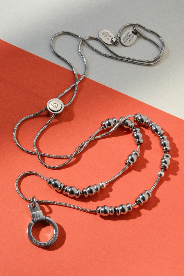 Air Anchor String Me Along Adjustable Necklace Necklaces