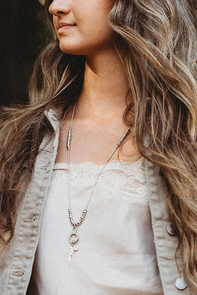 Air Anchor String Me Along Adjustable Necklace Necklaces