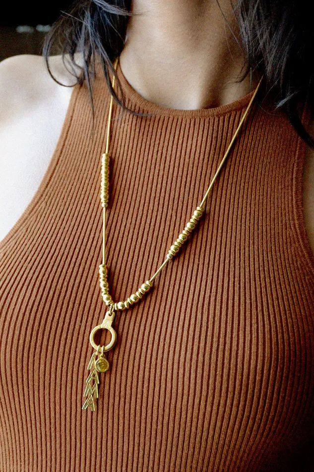 Air Anchor String Me Along Adjustable Necklace Necklaces