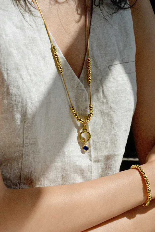 Air Anchor String Me Along Adjustable Necklace Necklaces