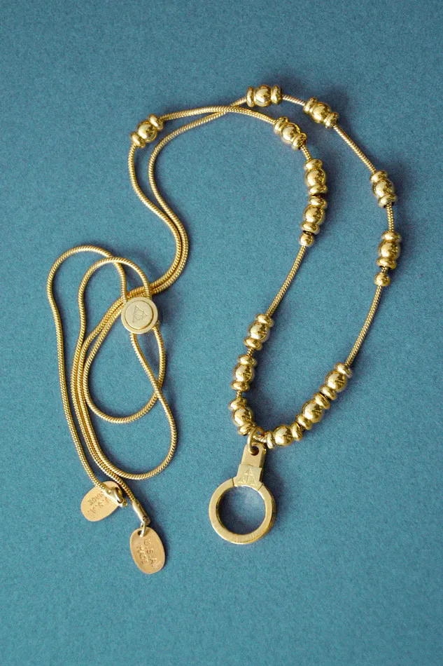 Air Anchor String Me Along Adjustable Necklace Necklaces