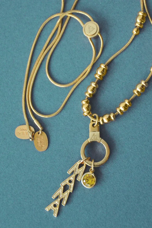 Air Anchor String Me Along Adjustable Necklace Necklaces
